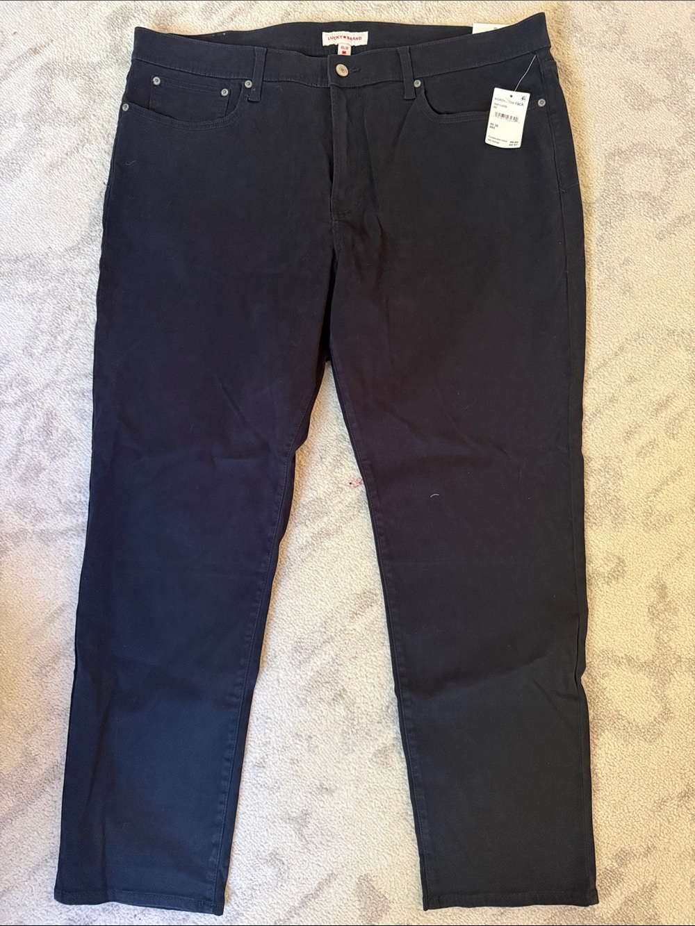 Men's Lucy Brand Black Slim Straight-Leg Jeans